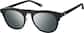 Angle view of Browline Clip-on Sunglasses 99113021 in Black Pattern thumbnail