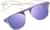 Front view of Browline Sunshade 99113023 in Clear thumbnail