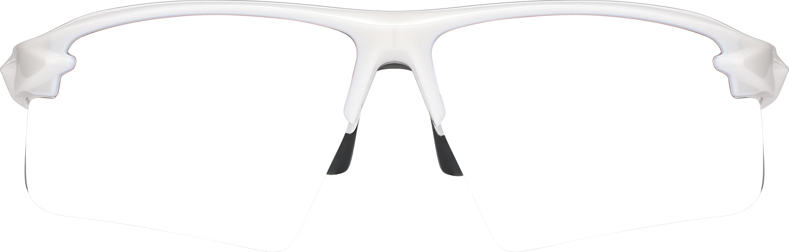 Front view of Zunnies - Wrap-Around Sports Sunglasses (Larger Lenses) 99113148 in White