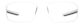 Front view of Zunnies - Sports Sunglasses 99113223 in Clear thumbnail