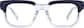 Front view of Blueprint Glasses 99113316 in Blue thumbnail