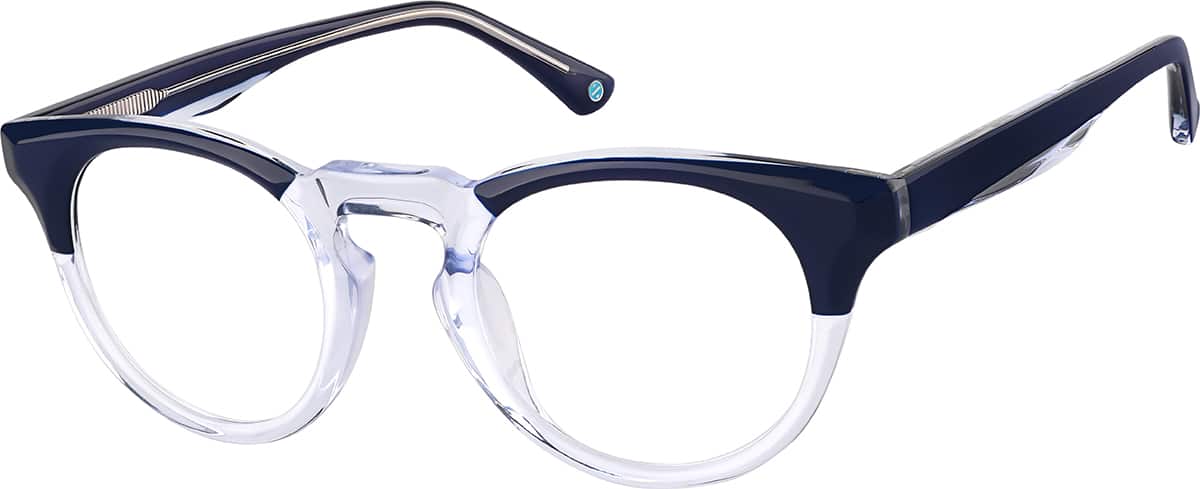Angle view of Fourth Quarter Glasses 99113416 in Navy