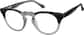 Angle view of Fourth Quarter Glasses 99113421 in Black thumbnail