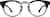 Front view of Fourth Quarter Glasses 99113421 in Black thumbnail