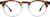 Front view of Fourth Quarter Glasses 99113425 in Tortoiseshell thumbnail