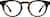 Front view of Fourth Quarter Glasses 99113449 in Pattern thumbnail