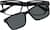 Front view of Rectangle Magnetic Snap-On Set 99113621 in Black thumbnail