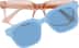 Square Magnetic Snap-On Set 99113719 in Pink