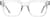 Front view without clip-on of Square Magnetic Snap-On Set 99113723 in Clear thumbnail