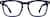 Front view without clip-on of Square Magnetic Snap-On Set 99113816 in Blue thumbnail