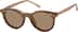 Round Magnetic Snap-On Set 99113915 in Brown