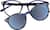 Front view of Round Magnetic Snap-On Set 99113916 in Blue thumbnail