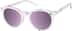 Round Magnetic Snap-On Set 99113923 in Clear