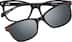 Rectangle Magnetic Snap-On Set 99114021 in Black
