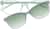 Front view of Rectangle Magnetic Snap-On Set 99114024 in Green thumbnail
