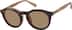 Round Magnetic Snap-On Set 99114115 in Brown