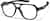 Angle view of OptiFlex: LVLUP Expo Aviator 99114221 in Black thumbnail