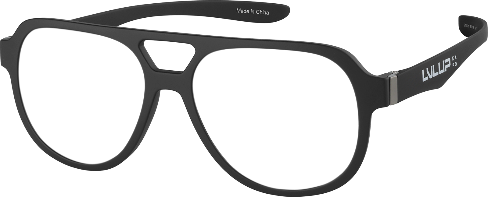 LUMiRiSE / ≠encore. Breezary 52-in Black with Light Brown Blades LED Indoor