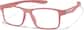 Angle view of OptiFlex®: LVLUP Expo Rectangle Glasses 99114319 in Pink thumbnail