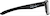 Side view of OptiFlex: LVLUP Expo Rectangle 99114321 in Black thumbnail