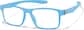 Angle view of OptiFlex®: LVLUP Expo Rectangle Glasses 99114336 in Blue thumbnail