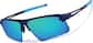 Angle view of Quickshift - Wrap-around Sunglasses (Larger Lenses) 99115216 in Blue thumbnail