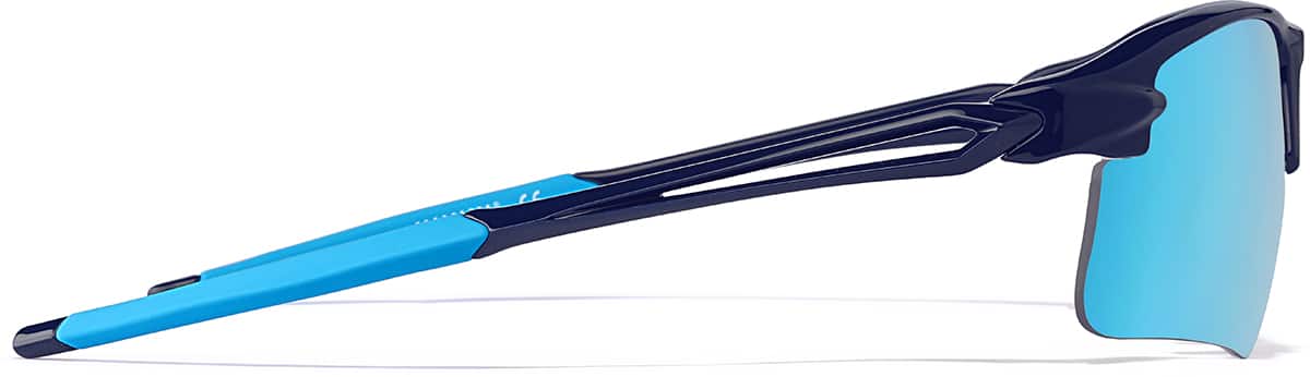 Side view of Quickshift - Wrap-around Sunglasses (Larger Lenses) 99115216 in Blue