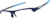Angle view of Quickshift - Wrap-around Sunglasses (Larger Lenses) 99115216 in Blue thumbnail