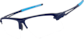 Angle view of Quickshift - Wrap-around Sunglasses (Larger Lenses) 99115216 in Blue thumbnail