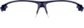 Front view of Quickshift - Wrap-around Sunglasses (Larger Lenses) 99115216 in Blue thumbnail