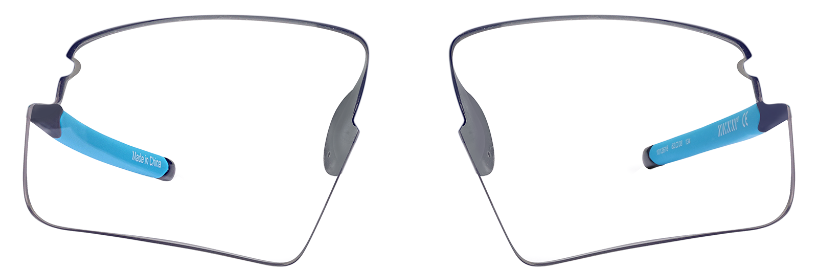 Front view of Quickshift - Wrap-around Sunglasses (Larger Lenses) 99115216 in Blue