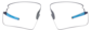 Front view of Quickshift - Wrap-around Sunglasses (Larger Lenses) 99115216 in Blue thumbnail