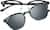 Front view of Browline Sunshade 99115321 in Black thumbnail