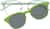 Front view of Browline Sunshade 99115324 in Green thumbnail