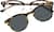 Front view of Browline Sunshade 99115325 in Tortoiseshell thumbnail