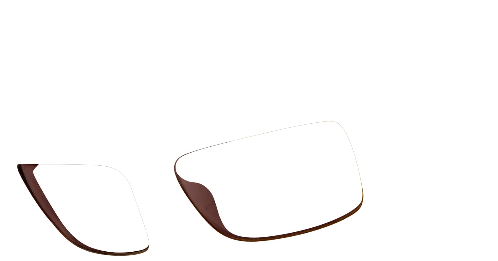 Angle view of Zunnies -Rectangle Sports Sunglasses 99115415 in Brown