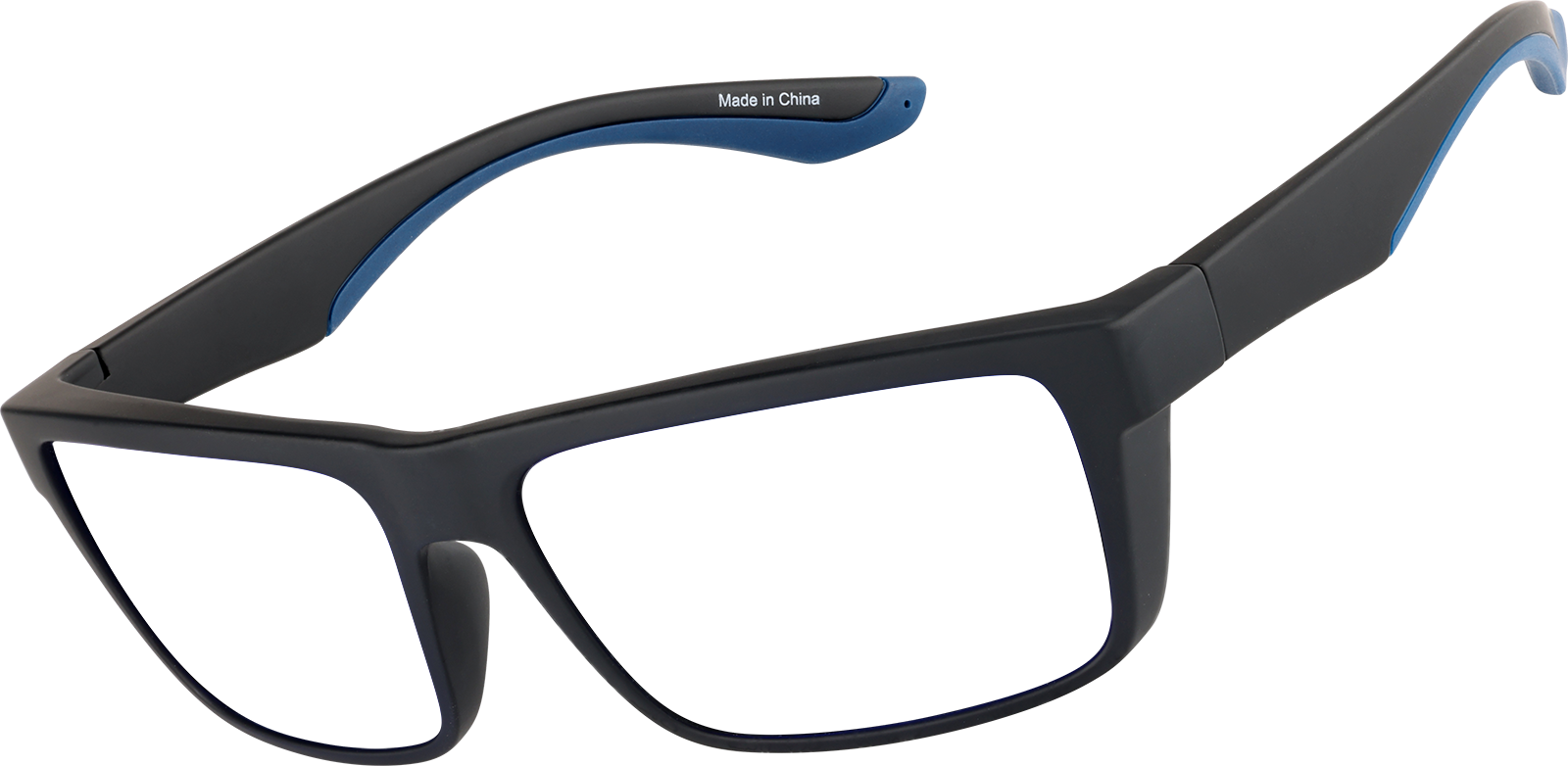 Angle view of Zunnies -Rectangle Sports Sunglasses 99115421 in Black