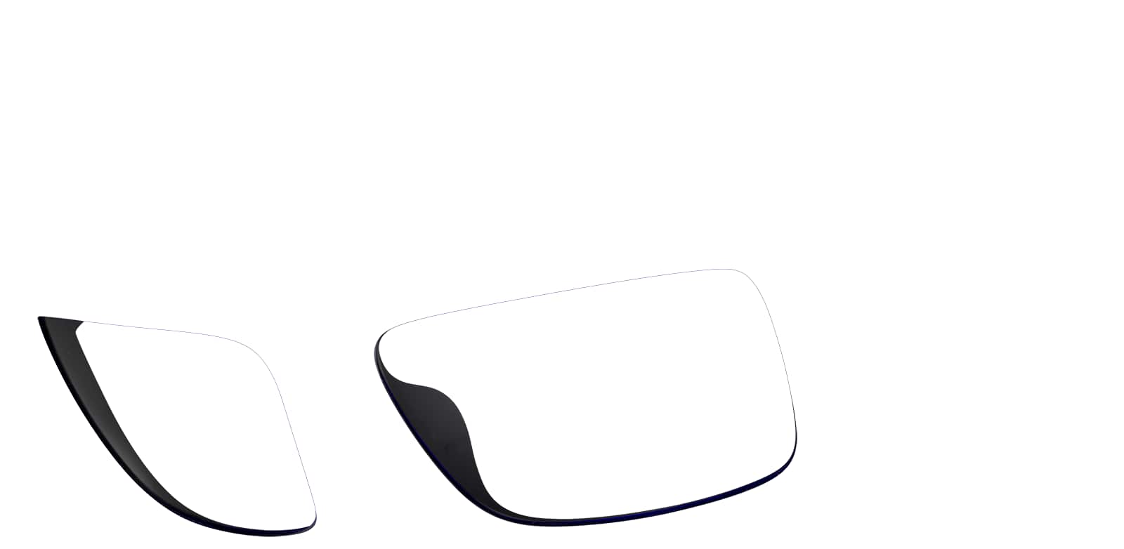 Angle view of Zunnies -Rectangle Sports Sunglasses 99115421 in Black