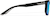 Side view of Zunnies -Rectangle Sports Sunglasses 99115521 in Black thumbnail