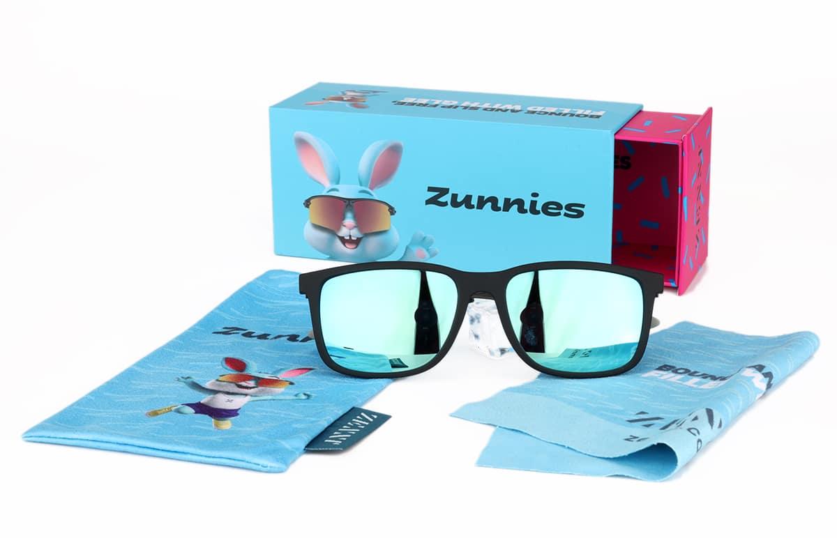 Image of Zunnies -Rectangle Sports Sunglasses