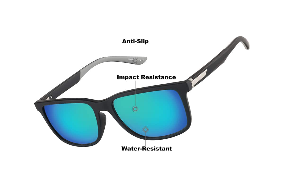 Image of Zunnies -Rectangle Sports Sunglasses