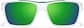 Front view of Zunnies - Anteojos de sol deportivas cuadradas 99115730 in Blanco thumbnail