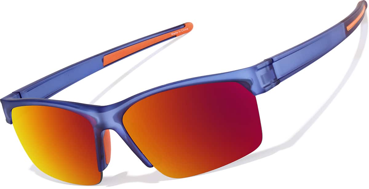 Zunnies -Wrap-Around Sports Sunglasses model image