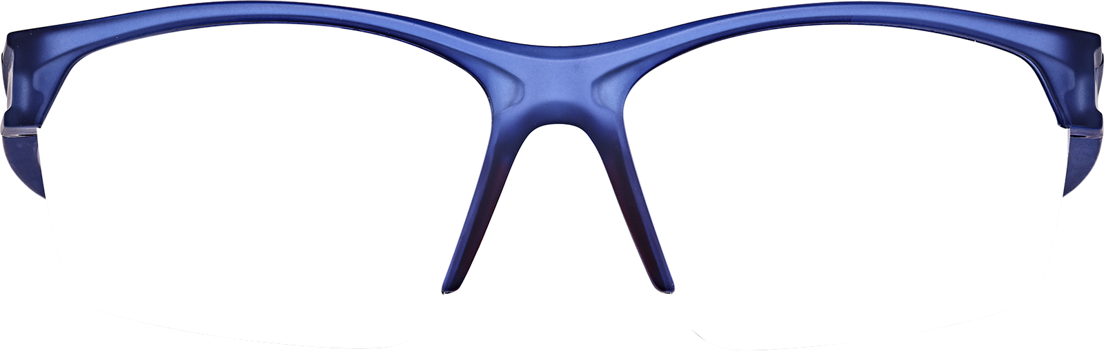 Front view of Zunnies -Wrap-Around Sports Sunglasses 99115816 in Blue