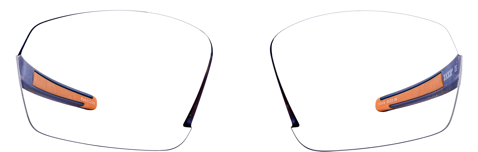 Front view of Zunnies -Wrap-Around Sports Sunglasses 99115816 in Blue