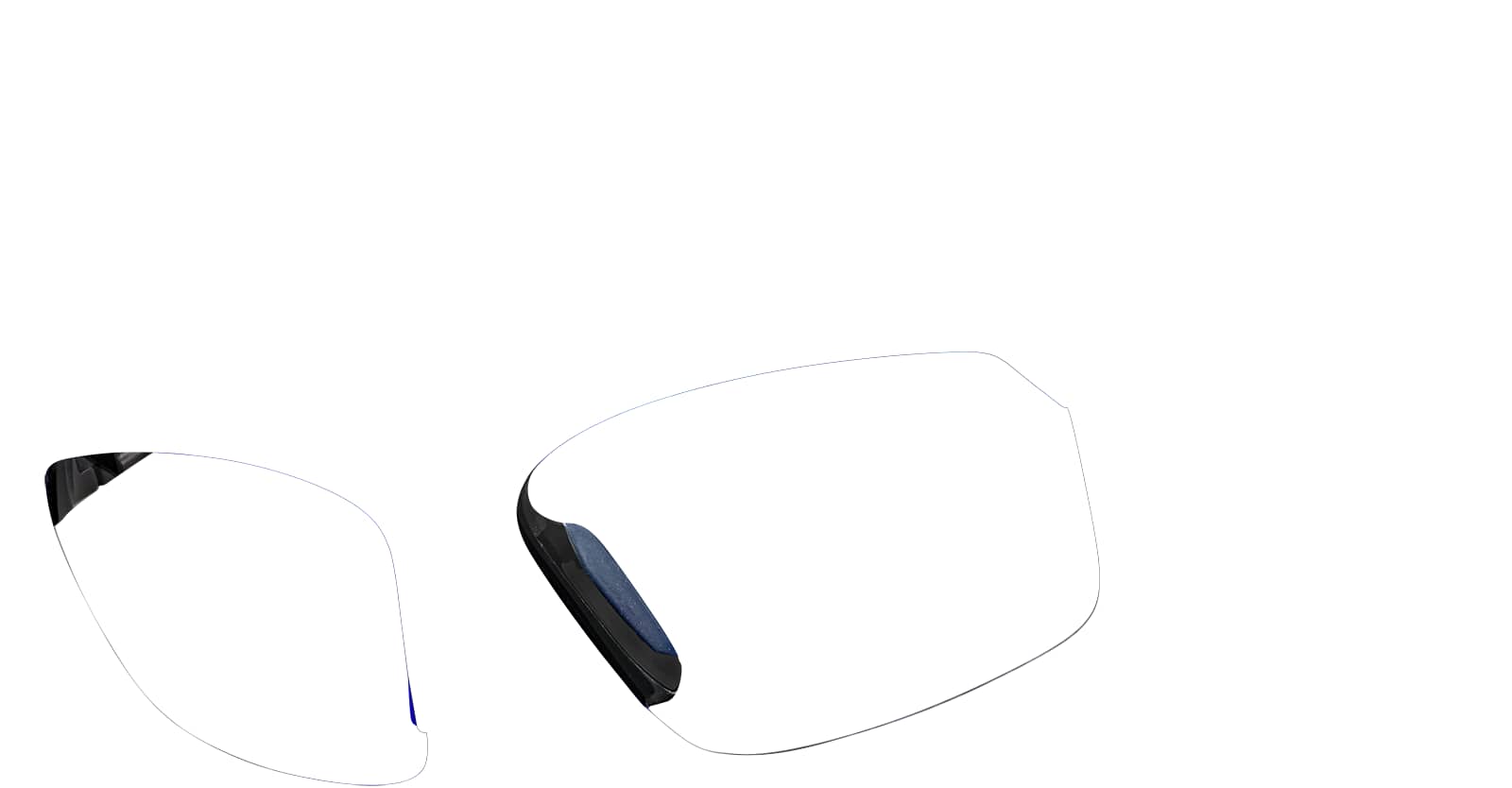 Angle view of Zunnies -Wrap-Around Sports Sunglasses 99115821 in Black