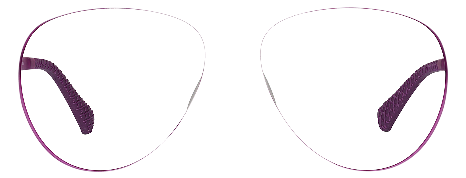 Front view of Zunnies -Aviator Sunglasses 99115917 in Purple