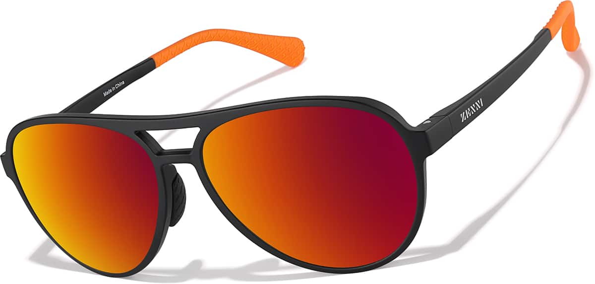 Black Zunnies -Aviator Sunglasses #99115921 | Zenni Optical