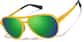 Angle view of Zunnies -Aviator Sunglasses 99115922 in Yellow thumbnail