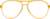 Front view of Zunnies -Aviator Sunglasses 99115922 in Yellow thumbnail
